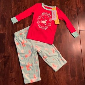 New! Cat & Jack Unicorn Pajamas, 12 months, new with tags